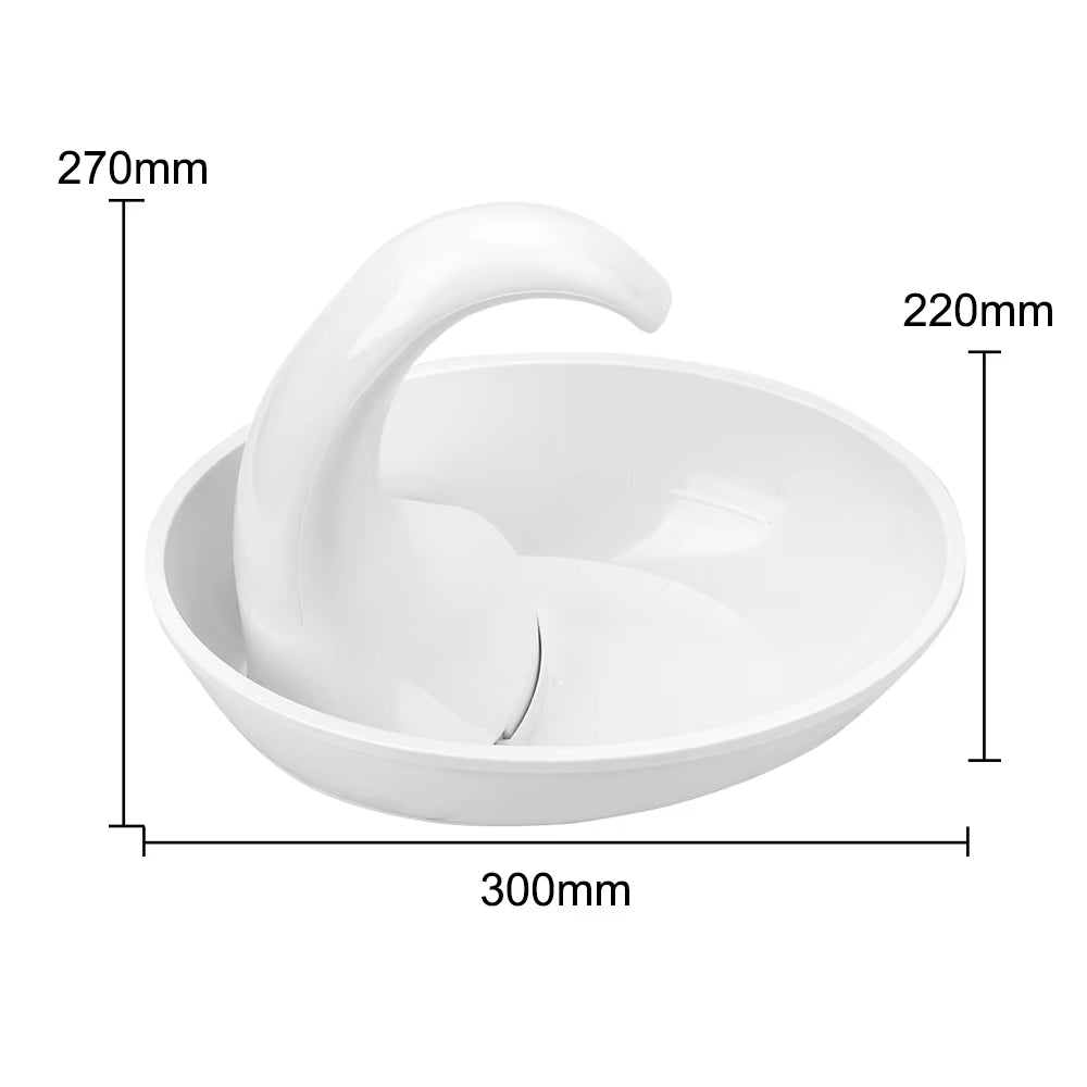 Automatic Swan Pet Cat Water Dispenser Feeding Water Flowing Fountain for Cat Dog Pet Cat Drinking Bowl Electric Water Dispenser