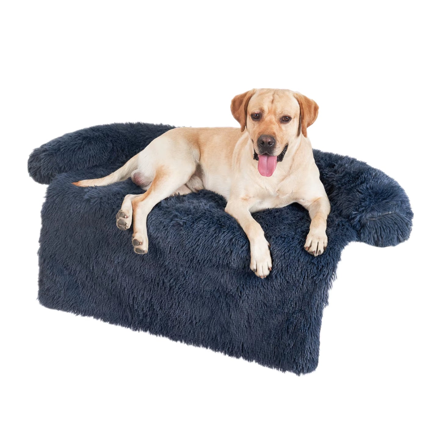 VIP Pet Dog Bed Sofa for Dog Pet Calming Bed Warm Nest Washable Soft Furniture Protector Mat Cat Blanket Large Dogs Sofa Bed