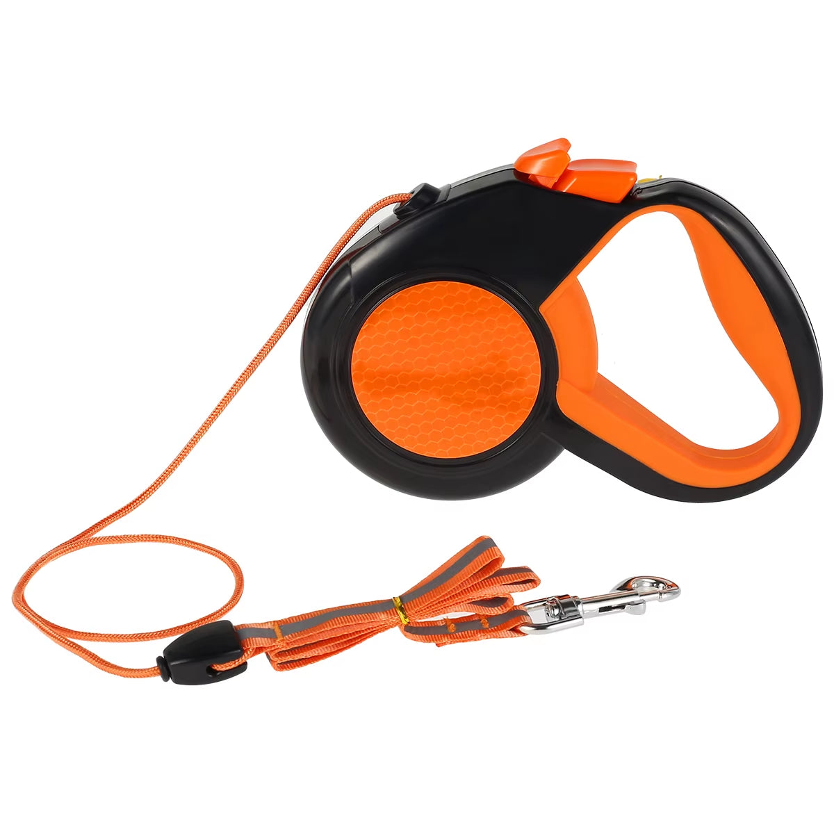 3/8M LED Flashlight Dog Leash Automatic Retractable Pet Luminous Straps Puppy Walking Night Outdoor Walking Non-Slip Handle