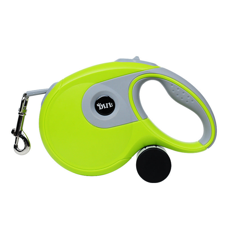 Dog Automatic Leashes Retractable One Button Break Lock Soft Hand Grip