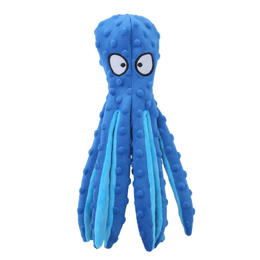 New Hot Sale Eco-Friendly New Design Pet Plush Octopus Cat Dog Toy