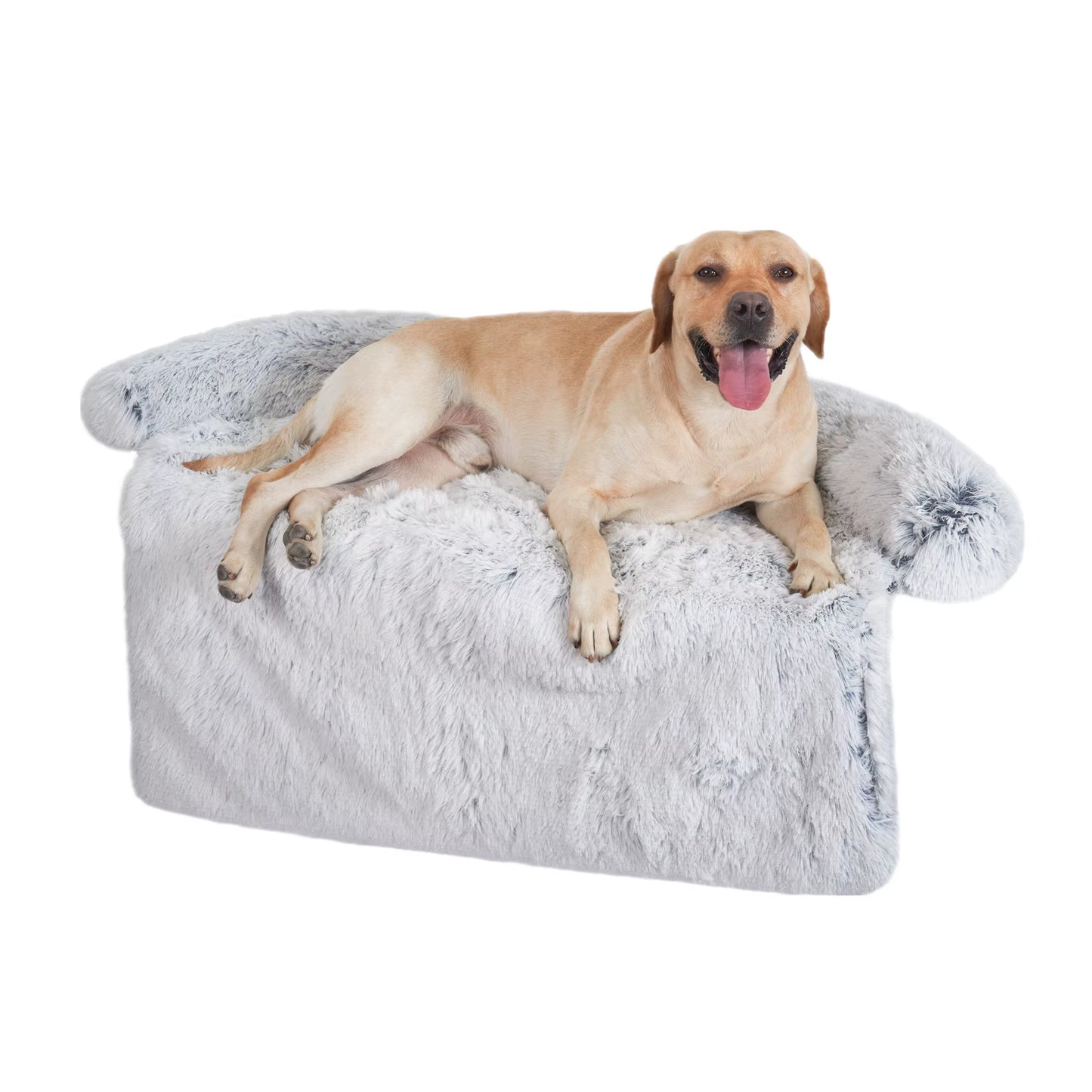 VIP Pet Dog Bed Sofa for Dog Pet Calming Bed Warm Nest Washable Soft Furniture Protector Mat Cat Blanket Large Dogs Sofa Bed