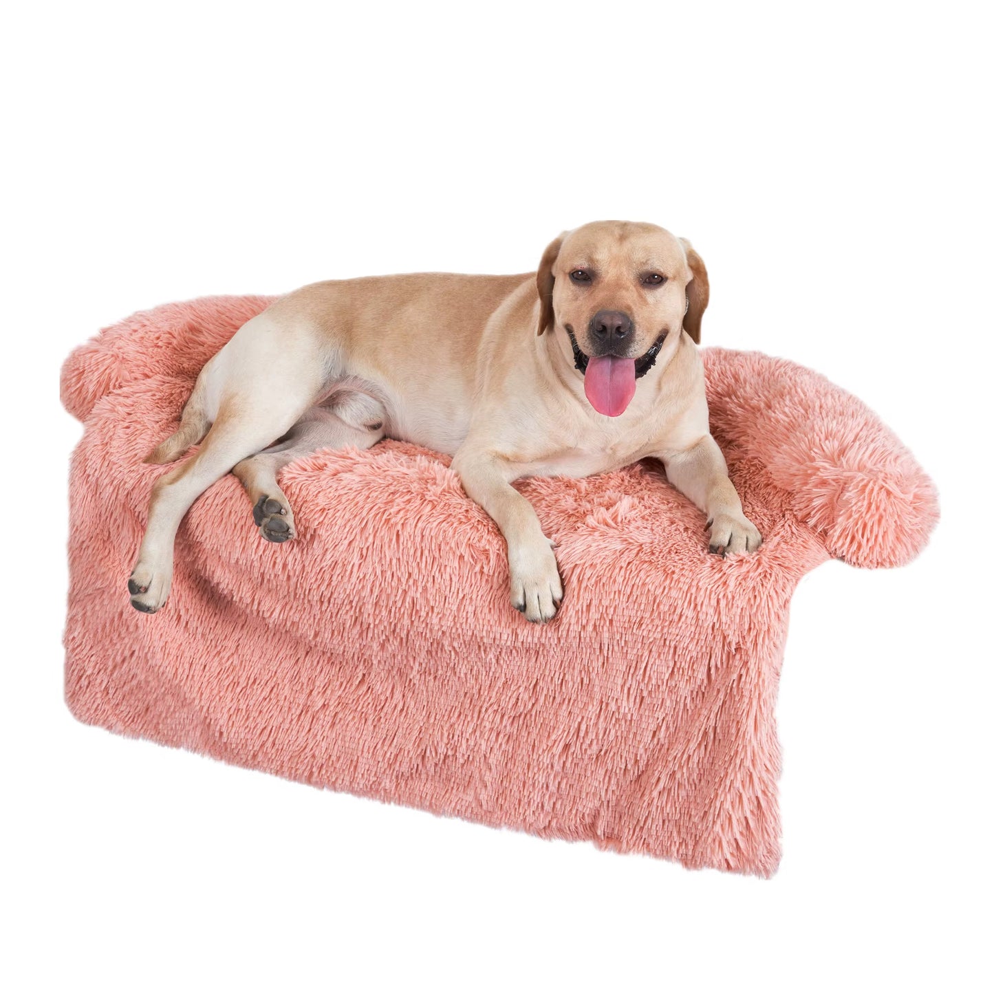 VIP Pet Dog Bed Sofa for Dog Pet Calming Bed Warm Nest Washable Soft Furniture Protector Mat Cat Blanket Large Dogs Sofa Bed